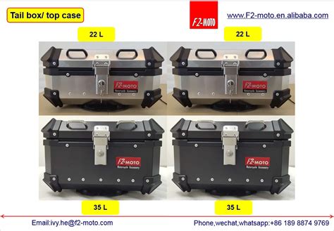 metal motorcycle box|motorbike 65 litre top boxes.